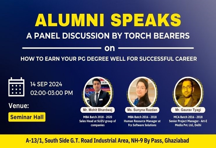 Alumni Speaks Panel Discussion by Torch Bearers